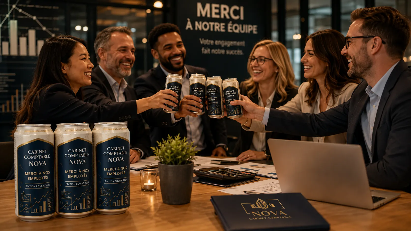 Cadeau corporatif original Bière personnalisée offerte comme cadeau client ou cadeau d’entreprise